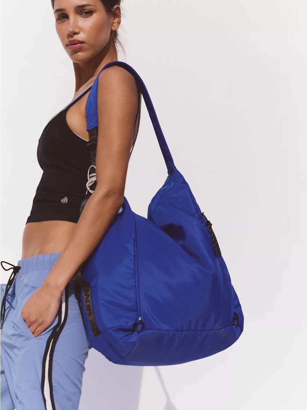 💙 FP Movement No Time Zones Carryall Tote Electric Shock NWT